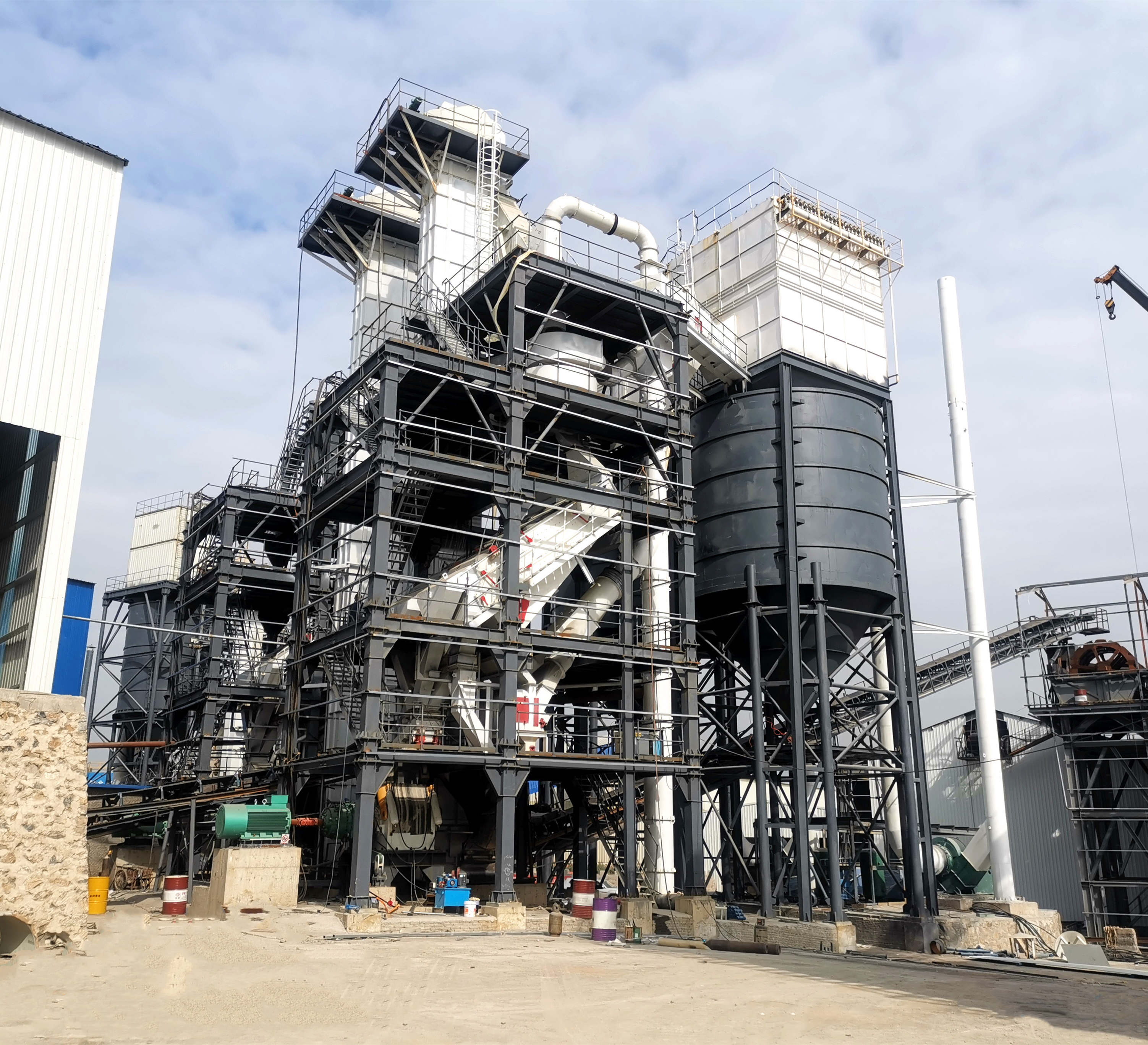 唐山金路干法制砂楼，助力高品质机制砂生产