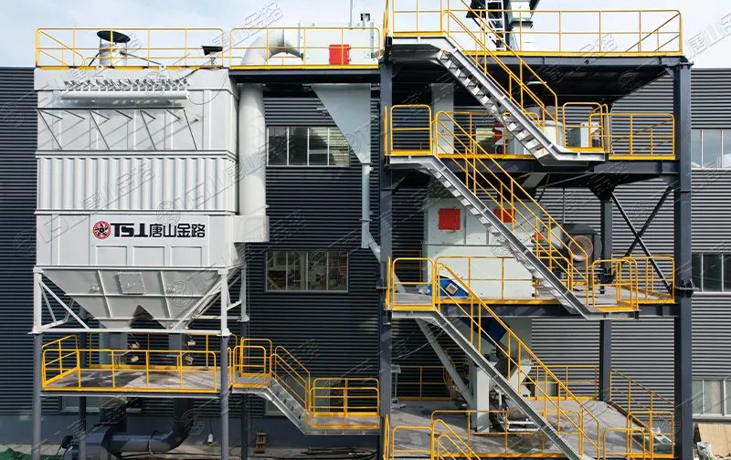 浙江干法制砂楼项目安装飞快，马上完工！