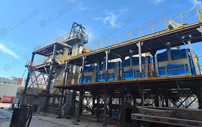 特种砂浆市场火爆 | 唐山金路又一特种砂浆制砂楼项目准备调试