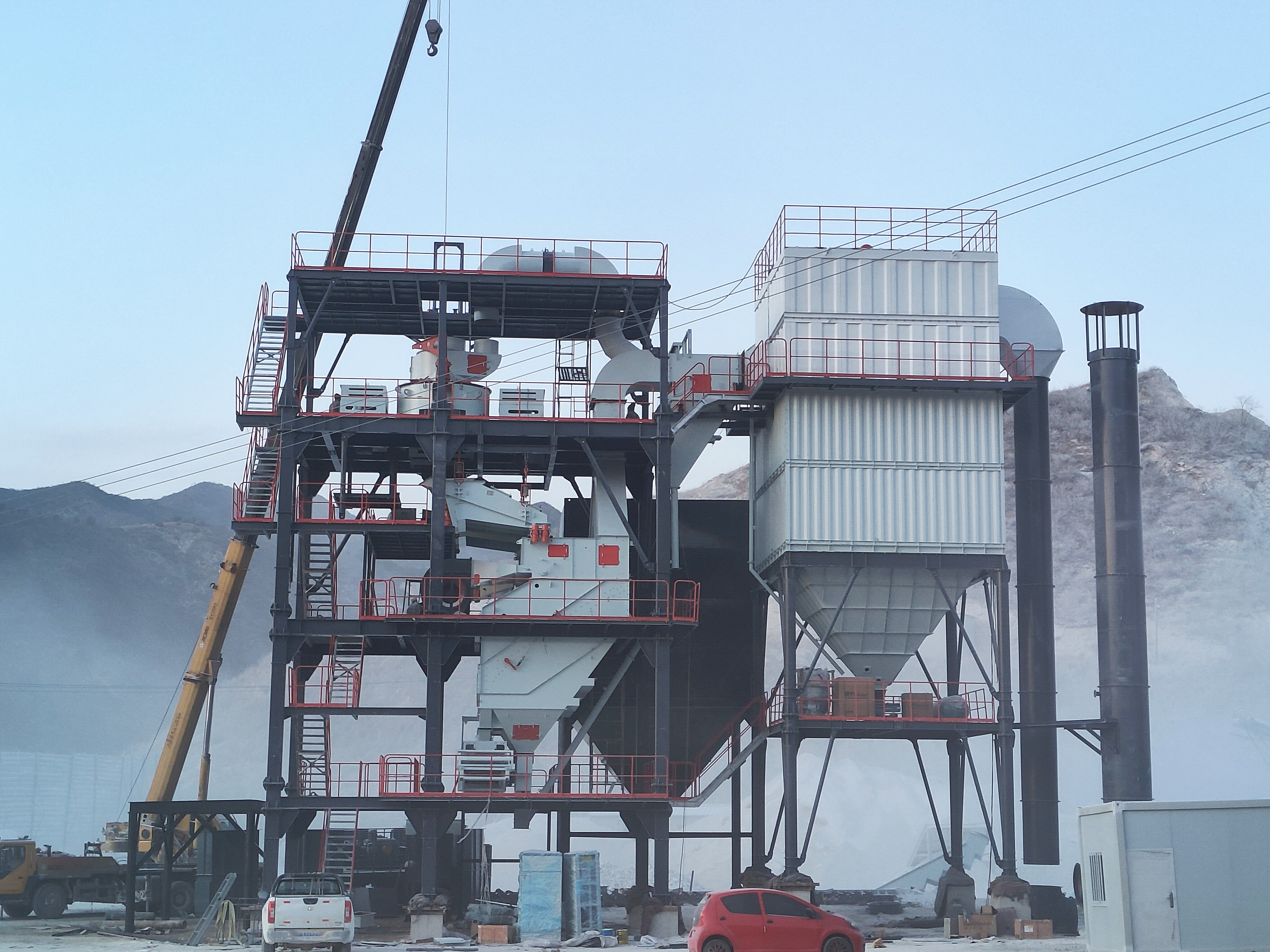干法制砂楼的优势：重塑建筑用砂新格局