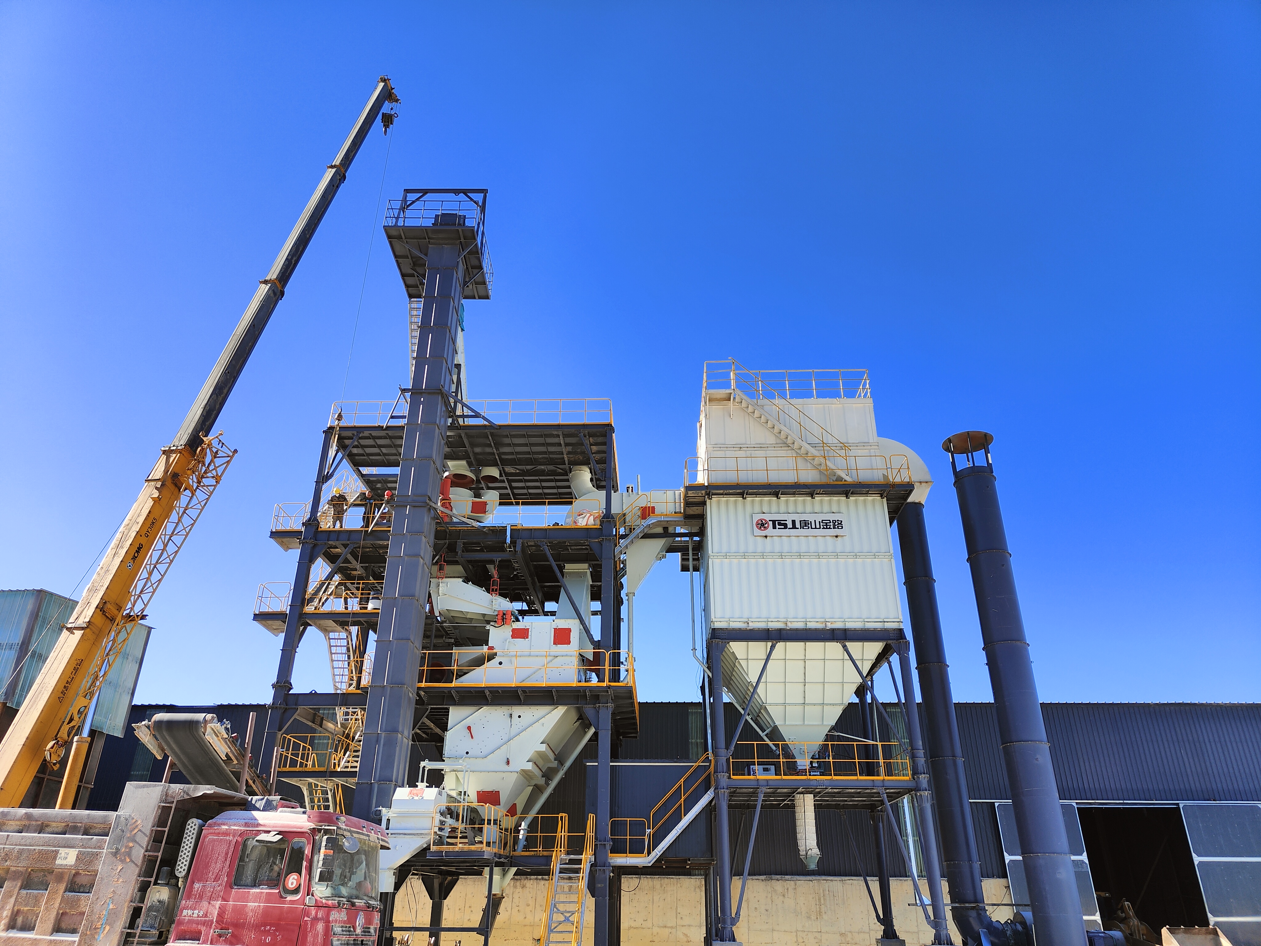 干法制砂楼：机制砂配比可调、含粉率可控，实现全年稳定生产的核心利器